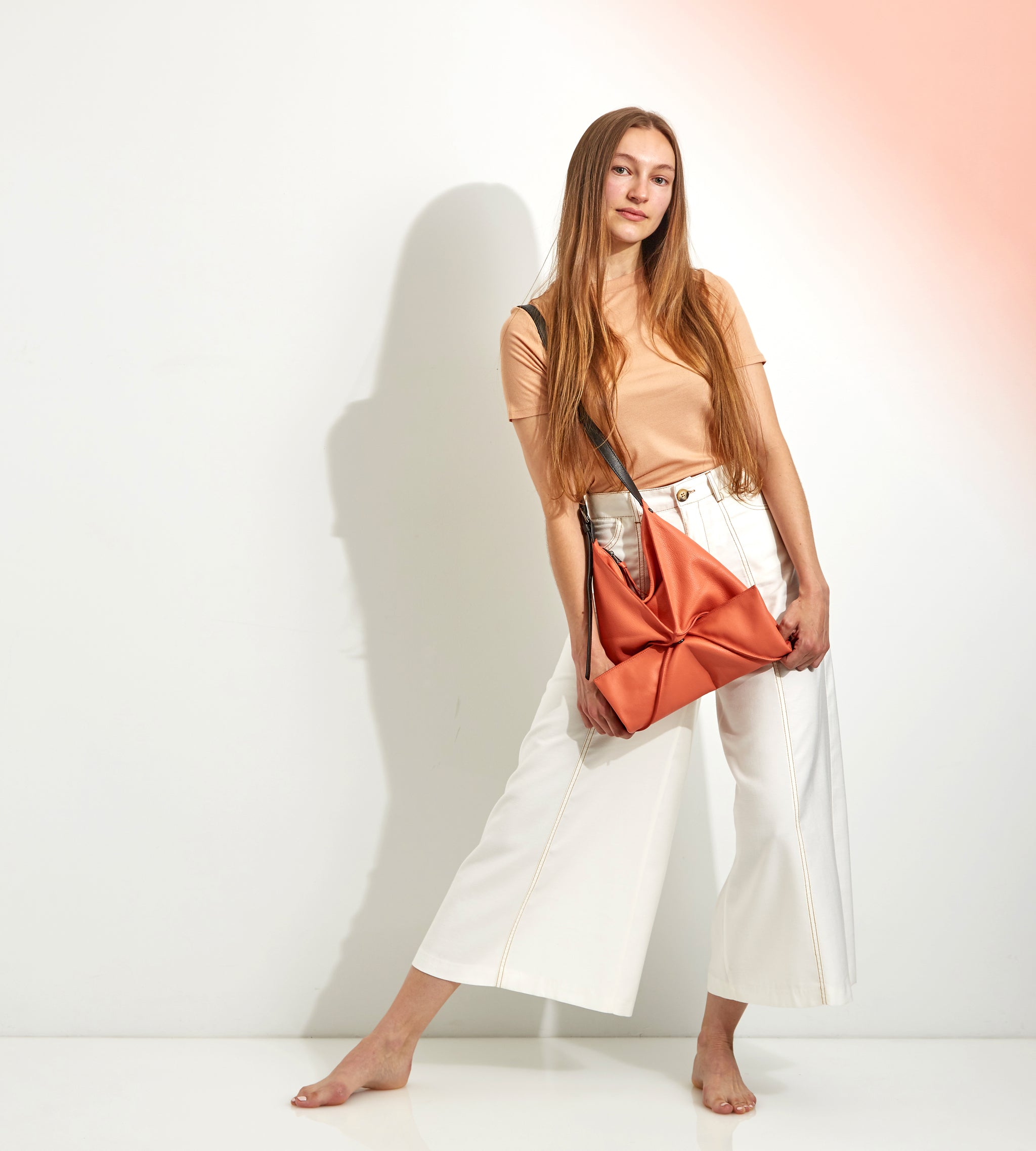 Hana Shoulder Bag | Coral – A R A M L E E ®