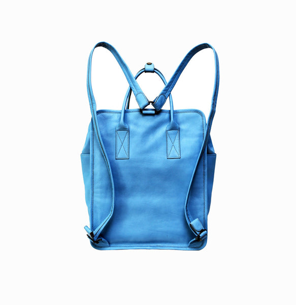 Nora Backpack | Ocean Blue - A R A M L E E ®