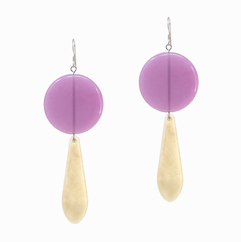 Jewels Earrings | Lavender - A R A M L E E ®