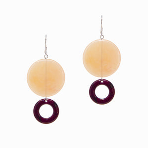 Jewels Earrings | Peach - A R A M L E E ®