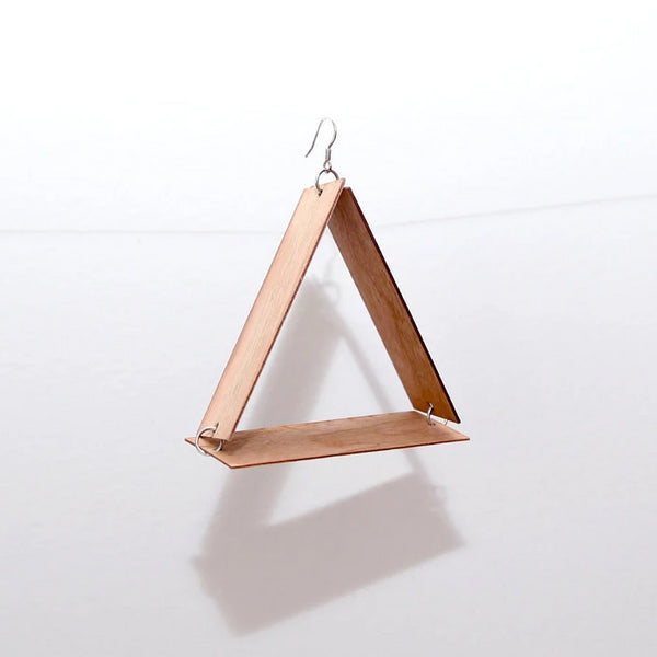 Pyramid Earrings | Natural - A R A M L E E ®