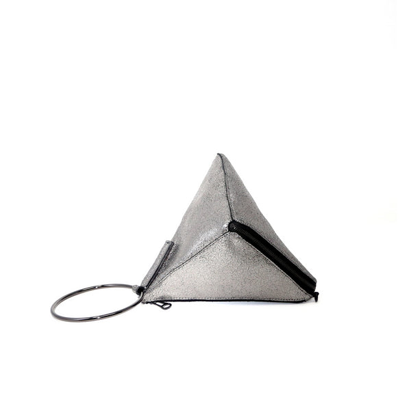 Tetra Convertible Crossbody Bag | Metallic - A R A M L E E ®